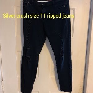NWOT size 11 ripped jeans